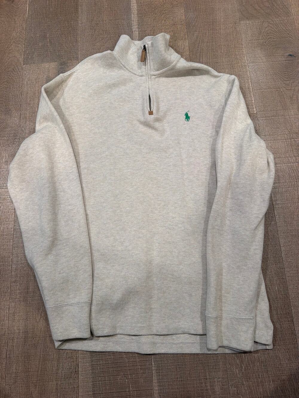 Polo Ralph Lauren Estate-Rib Cotton Quarter-Zip Pullover